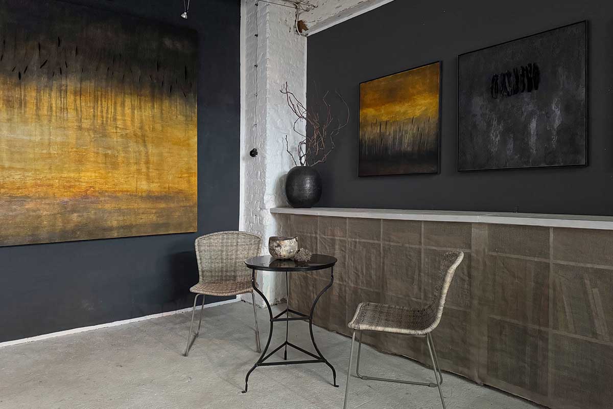 Impressionen Atelier Schloss Wissen. 2024 Foto: Marco Wasser