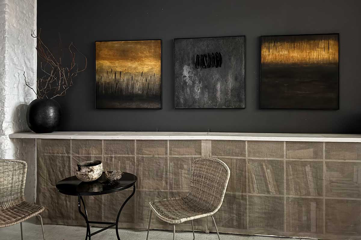 Impressionen Atelier Schloss Wissen. 2024 Foto: Marco Wasser